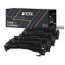Multipack (4) Toners CMYK (Cyaan/Magenta/Geel/Zwart) Compatibel met HP Color Laserjet Canon LBP - Vervangt 410X (CF411X) / CRG-046H (1253C002)
